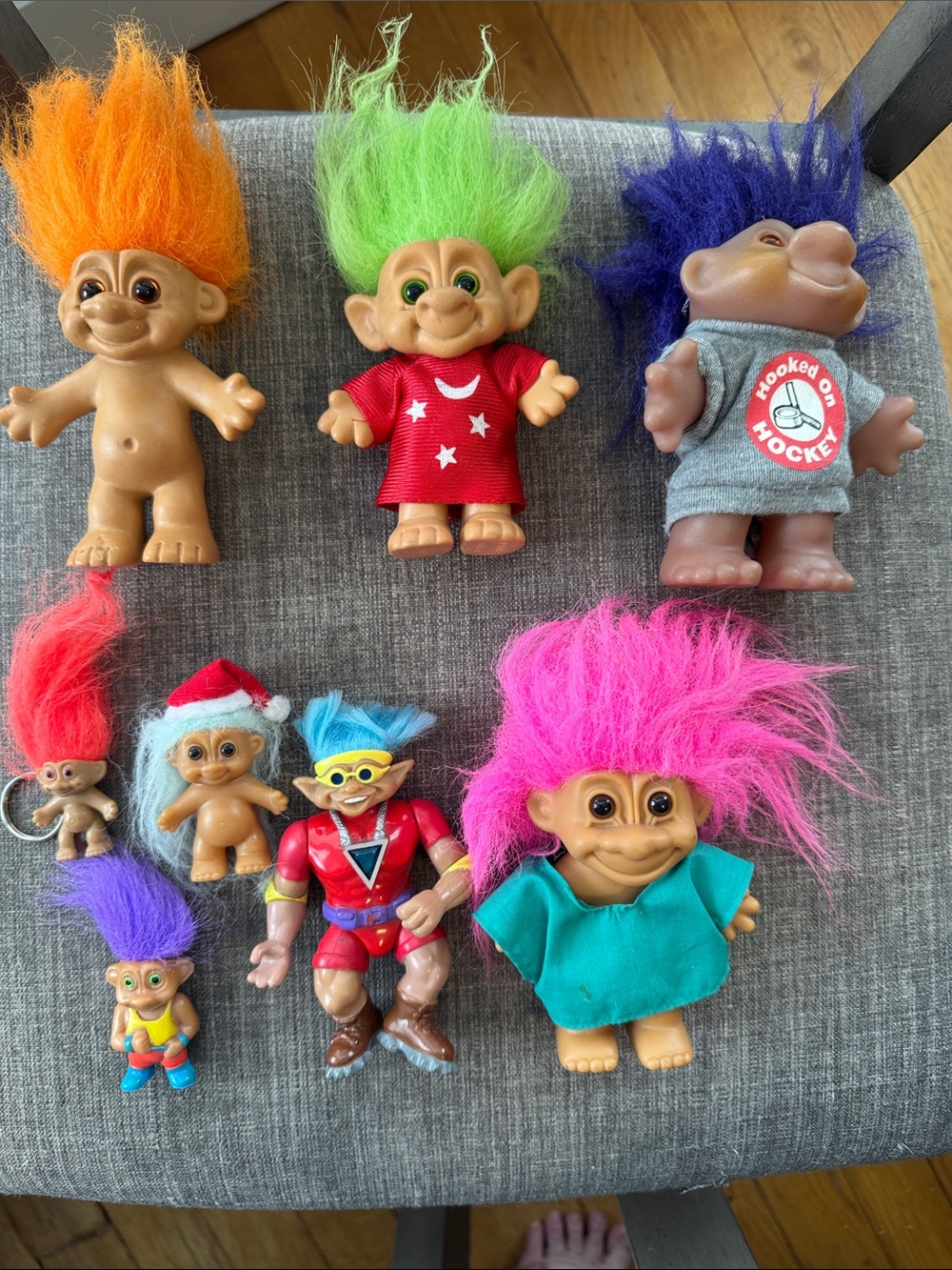 Vintage Trolls Dolls Lot Forest Troll Russ
